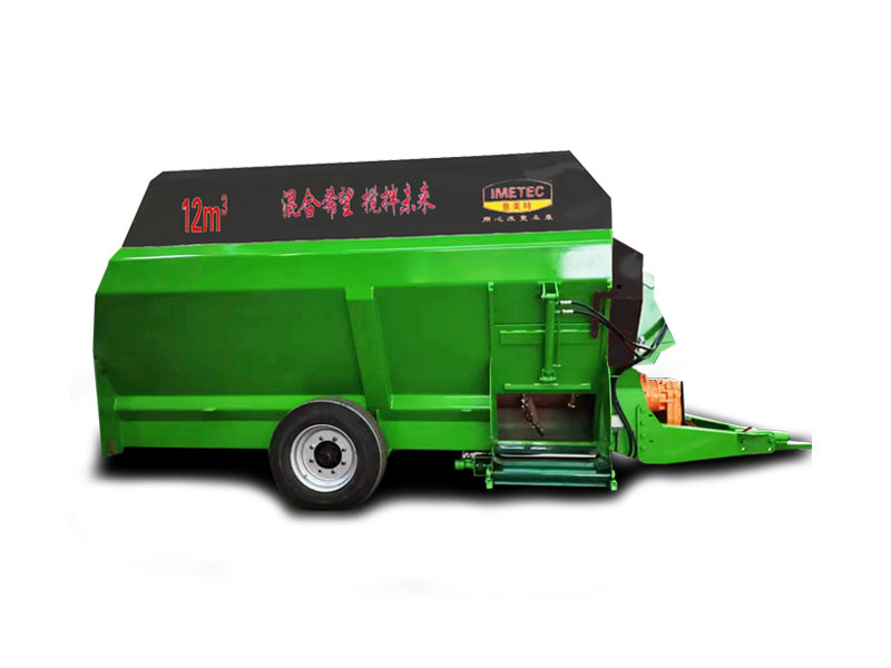 Mezcladora de remolque horizontal