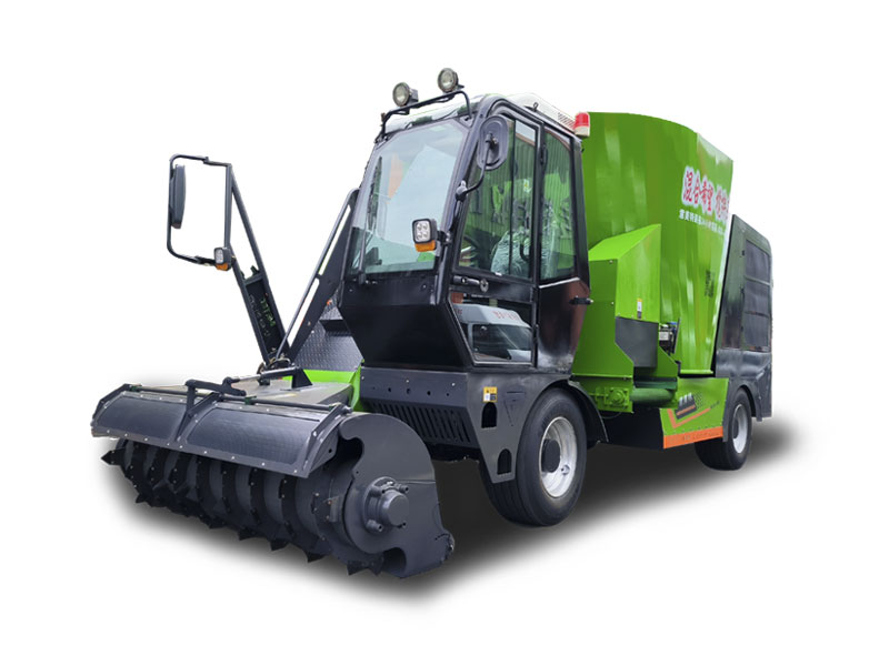 Mezcladora-esparcidora de piensos TMR au