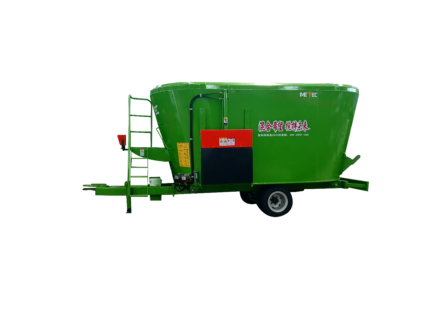 Mezcladora de piensos TMR de IMETEC: Análisis de su alta cuota de mercado