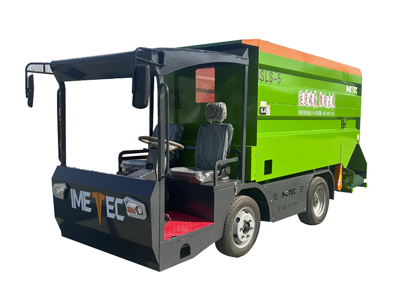 Electric feed spreader